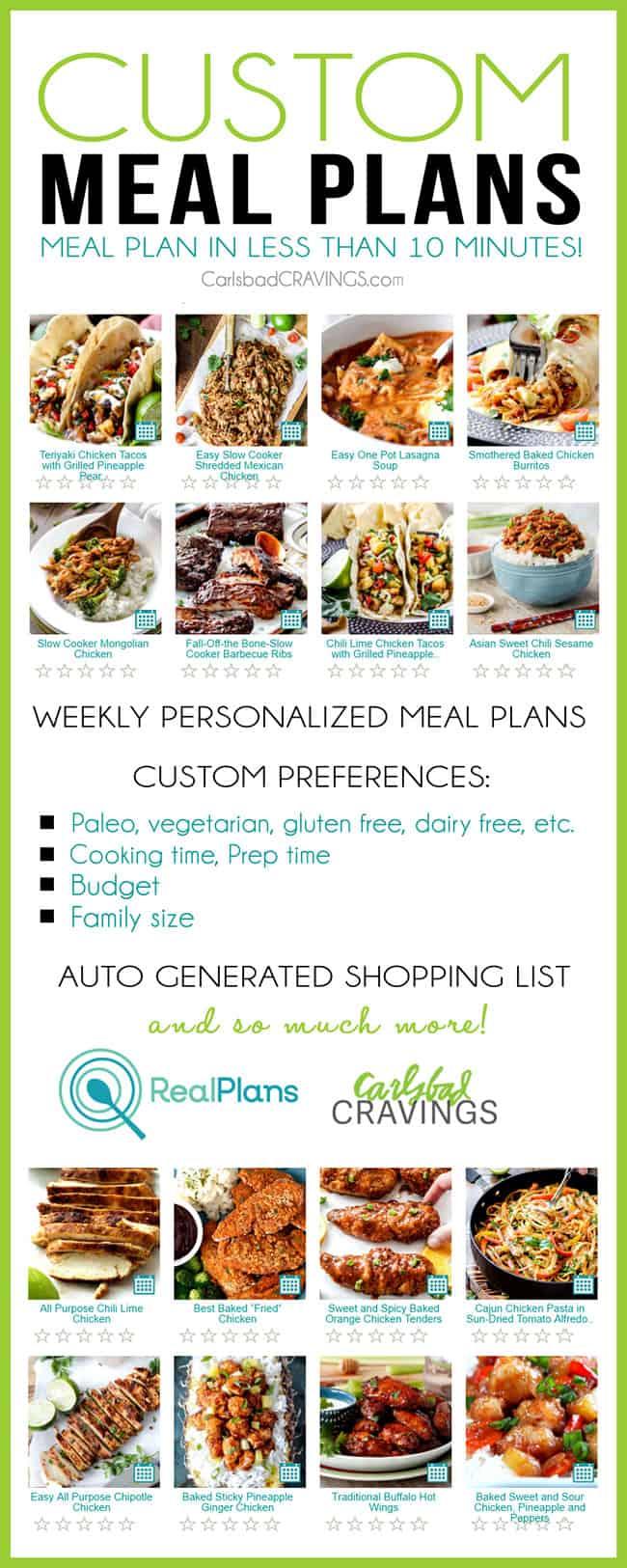 Custom Meal Plans for Healthy Living