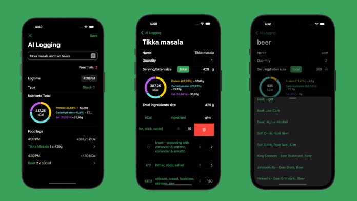 how to track daily calorie consumption
