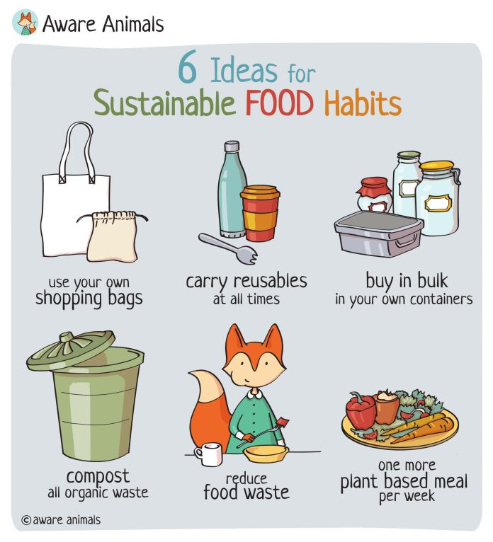 how to develop sustainable eating habits